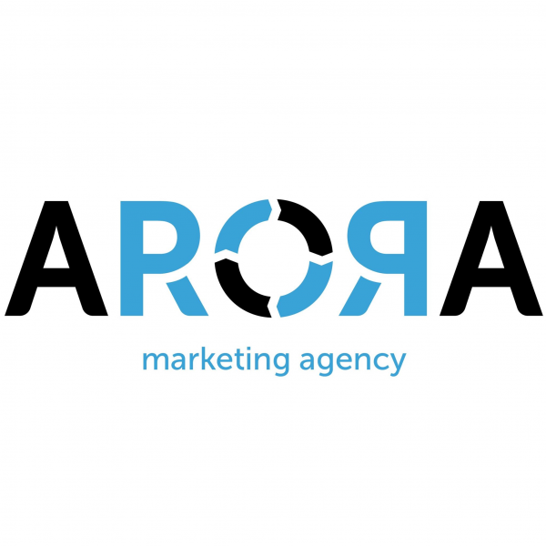 Логотип компании ARORA – Маркетинговое агентство.